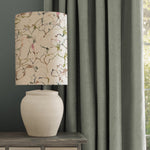 Abstract White Lighting - Carrara Anna & Edessa Complete Table Lamp Ecru/Meadow Additions