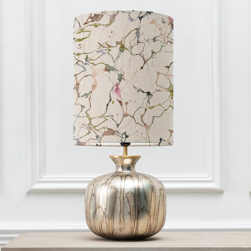 Abstract Gold Lighting - Carrara Anna & Elphaba Complete Table Lamp Glass/Meadow Additions