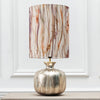 Abstract Gold Lighting - Falls Anna & Elphaba Complete Table Lamp Glass/Ironstone Additions