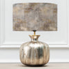 Abstract Gold Lighting - Elphaba  & Monet Eva  Complete Table Lamp Glass/Ironstone Voyage Maison