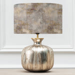 Abstract Gold Lighting - Elphaba  & Monet Eva  Complete Table Lamp Glass/Ironstone Voyage Maison