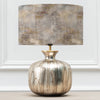 Abstract Gold Lighting - Monet Eva & Elphaba Complete Table Lamp Glass/Ironstone Voyage Maison