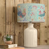 Animal Cream Lighting - Elspeth  & Bilbury Flock Eva  Complete Table Lamp Cream/Robins Egg Voyage Maison