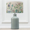 Floral Blue Lighting - Elspeth  & Cirsium Eva  Complete Table Lamp Duck/Damson Voyage Maison