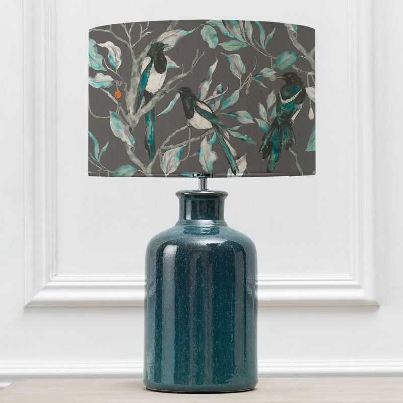 Animal Blue Lighting - Collector Eva & Elspeth Complete Table Lamp Aqua/Onyx Voyage Maison