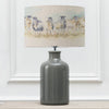 Animal Grey Lighting - Come By Eva & Elspeth Complete Table Lamp Grey/Linen Voyage Maison
