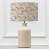 Animal Cream Lighting - Dakota Eva & Elspeth Complete Table Lamp Cream/Sepia Voyage Maison