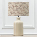 Animal Cream Lighting - Dakota Eva & Elspeth Complete Table Lamp Cream/Sepia Voyage Maison