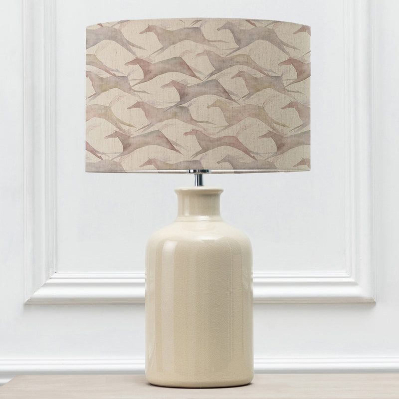 Animal Cream Lighting - Elspeth  & Dakota Eva  Complete Table Lamp Cream/Sepia Voyage Maison