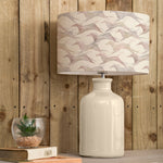 Animal Cream Lighting - Dakota Eva & Elspeth Complete Table Lamp Cream/Sepia Voyage Maison