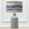 Abstract Blue Lighting - Fjord Eva & Elspeth Complete Table Lamp Duck/Loch Voyage Maison