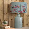 Floral Blue Lighting - Florabunda Eva & Elspeth Complete Table Lamp Duck/Cornflower Voyage Maison