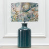 Animal Blue Lighting - Fox And Hare Eva & Elspeth Complete Table Lamp Aqua/Linen Voyage Maison