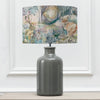 Animal Grey Lighting - Elspeth  & Fox And Hare Eva  Complete Table Lamp Grey/Linen Voyage Maison