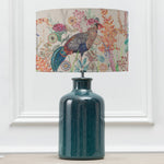 Animal Blue Lighting - Elspeth  & Lady Amherst Eva  Complete Table Lamp Aqua/Linen Voyage Maison