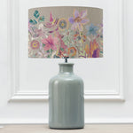 Floral Blue Lighting - Elspeth  & Primrose Eva  Complete Table Lamp Duck/Haze Voyage Maison