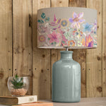 Floral Blue Lighting - Primrose Eva & Elspeth Complete Table Lamp Duck/Haze Voyage Maison