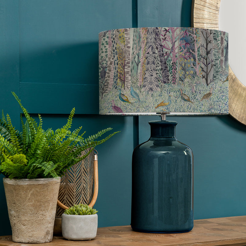 Animal Blue Lighting - Elspeth  & Whimsical Tale Eva  Complete Table Lamp Aqua/Twilight Voyage Maison