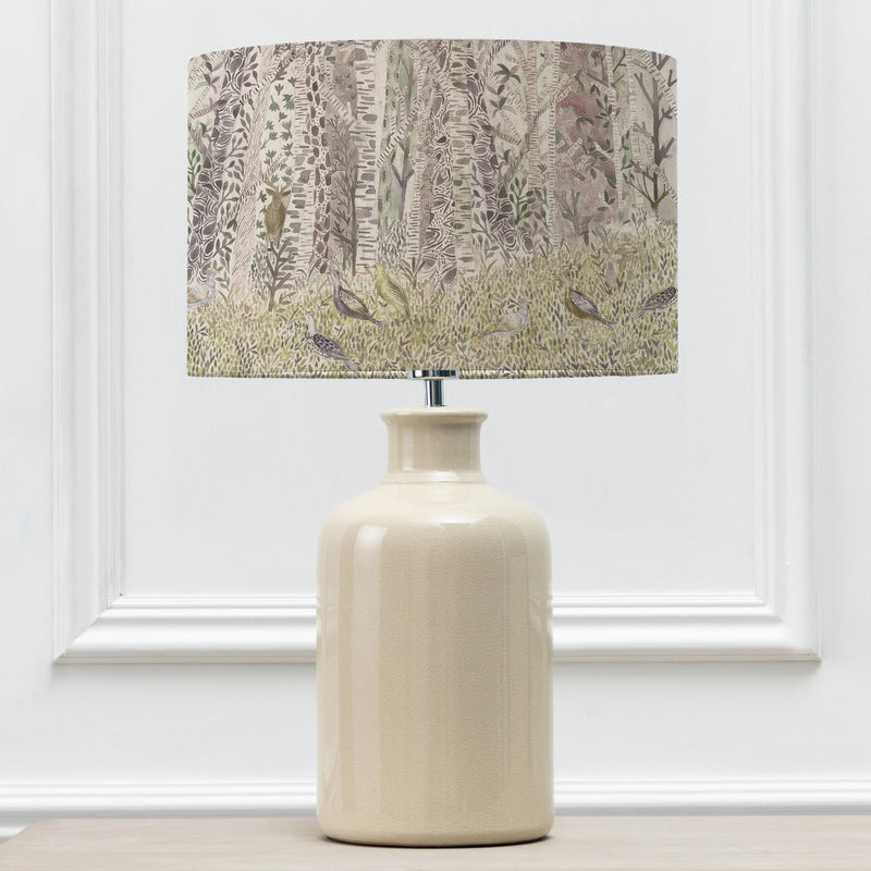 Animal Cream Lighting - Whimsical Tale Eva & Elspeth Complete Table Lamp Cream/Willow Voyage Maison