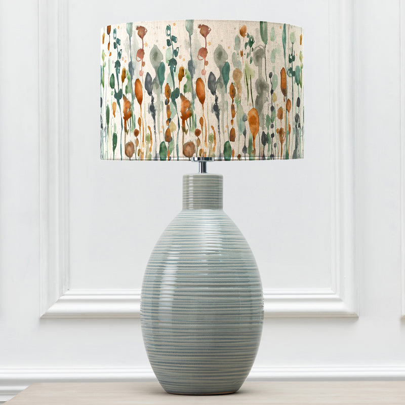 Abstract Blue Lighting - Arley Eva & Epona Complete Table Lamp Duck/Peridot Voyage Maison