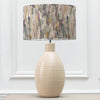 Abstract Cream Lighting - Epona  & Azima Eva  Complete Table Lamp Cream/Ironstone Voyage Maison