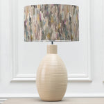 Abstract Cream Lighting - Epona  & Azima Eva  Complete Table Lamp Cream/Ironstone Voyage Maison