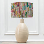 Abstract Cream Lighting - Epona  & Azima Eva  Complete Table Lamp Cream/Lotus Voyage Maison