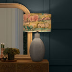 Animal Blue Lighting - Buttermere Eva & Epona Complete Table Lamp Duck/Linen Voyage Maison