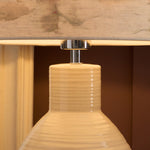 Animal Cream Lighting - Caledonian Forest Eva & Epona Complete Table Lamp Cream/Linen Voyage Maison