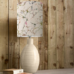 Abstract Cream Lighting - Carrara Anna & Epona Complete Table Lamp Cream/Meadow Additions