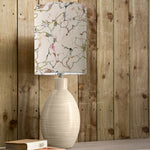 Abstract Cream Lighting - Epona  & Carrara Anna  Complete Table Lamp Cream/Meadow Additions