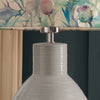 Floral Blue Lighting - Cirsium Eva & Epona Complete Table Lamp Duck/Damson Voyage Maison