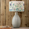 Floral Blue Lighting - Cirsium Eva & Epona Complete Table Lamp Duck/Damson Voyage Maison