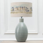 Animal Blue Lighting - Epona  & Come By Eva  Complete Table Lamp Duck/Linen Voyage Maison