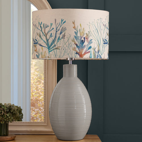 Abstract Blue Lighting - Coral Reef Eva & Epona Complete Table Lamp Duck/Kelpie Voyage Maison