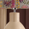 Floral Cream Lighting - Florabunda Eva & Epona Complete Table Lamp Cream/Russet Voyage Maison