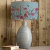 Floral Blue Lighting - Epona  & Florabunda Eva  Complete Table Lamp Duck/Cornflower Voyage Maison