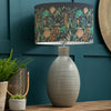 Floral Blue Lighting - Fortazela Eva & Epona Complete Table Lamp Duck/Sapphire Voyage Maison