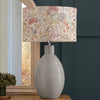 Floral Blue Lighting - Hedgerow Eva & Epona Complete Table Lamp Duck/Linen Voyage Maison