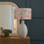 Floral Blue Lighting - Primrose Eva & Epona Complete Table Lamp Duck/Haze Voyage Maison