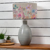 Floral Blue Lighting - Epona  & Primrose Eva  Complete Table Lamp Duck/Haze Voyage Maison