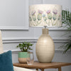 Floral Cream Lighting - Thistle Glen Eva & Epona Complete Table Lamp Cream/Linen Voyage Maison