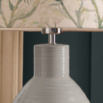 Floral Blue Lighting - Thistle Glen Eva & Epona Complete Table Lamp Duck/Linen Voyage Maison