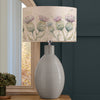 Floral Blue Lighting - Thistle Glen Eva & Epona Complete Table Lamp Duck/Linen Voyage Maison