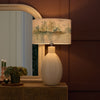 Animal Cream Lighting - Wilderness Eva & Epona Complete Table Lamp Cream/Topaz Voyage Maison