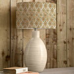  Lighting - Zephyr Eva & Epona Complete Table Lamp Cream/Lotus Voyage Maison