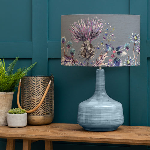 Floral Blue Lighting - Eris Elysium Eva  Complete Table Lamp Cobalt/Sapphire Voyage Maison