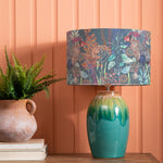 Animal Blue Lighting - Eucalypt  & Lady Amherst Eva  Complete Table Lamp Aqua/Twilight Voyage Maison