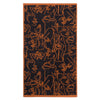 furn. Everybody Abstract Jacquard Towels in Pecan