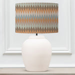 Abstract White Lighting - Evora  & Mesa Eva  Complete Table Lamp Ecru/Granite Voyage Maison